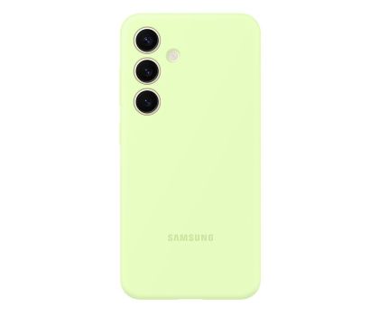 Etui do telefonów SAMSUNG Silicone Case do Galaxy S24 jasnozielony EF-PS921TGEGWW